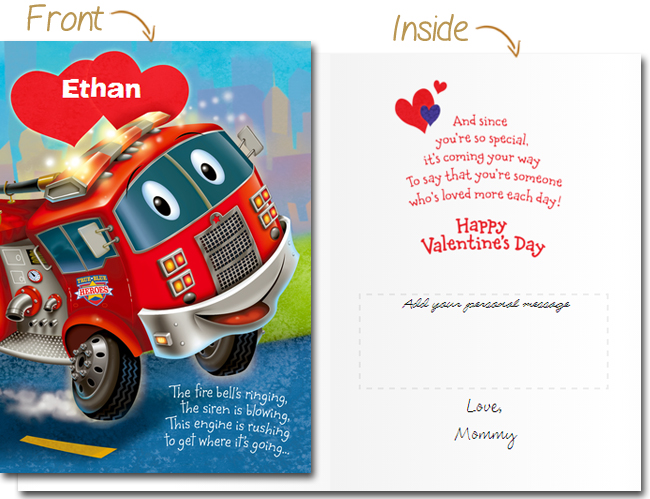 Kids Valentine's Day Card