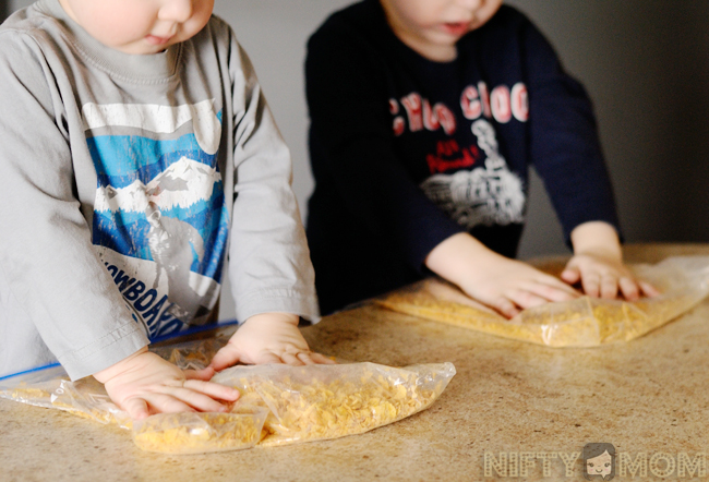 Crushing Corn Flakes