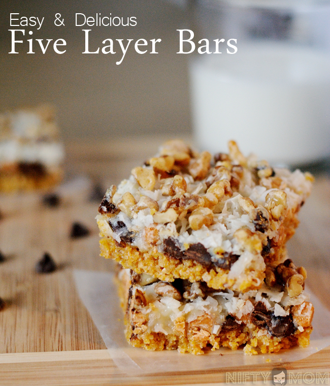 Easy & Delicious Five Layer Bars Recipe