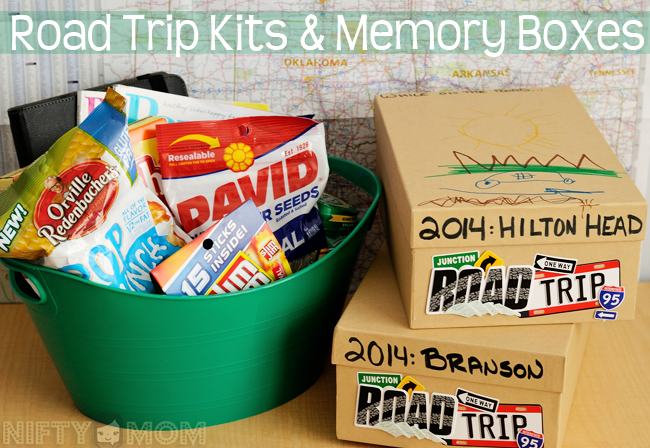 Road Trip Kits & Memory Boxes for the Whole Family #cbias #shop
