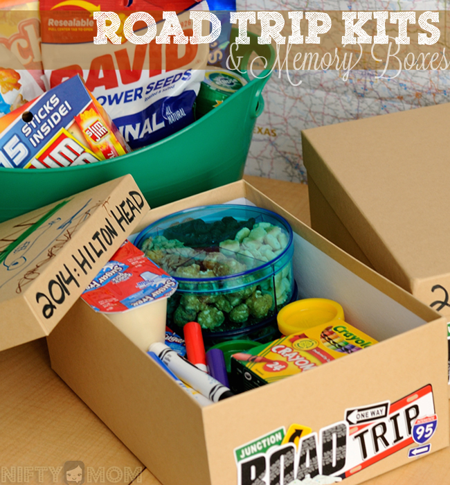 Road Trip Kits & Memory Boxes for the Whole Family #shop #cbias