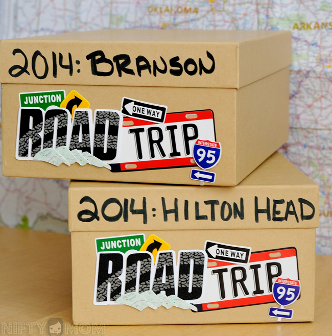 Road Trip Memory Boxes #cbias #shop