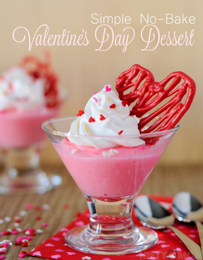 Simple No-Bake Valentine's Day Dessert