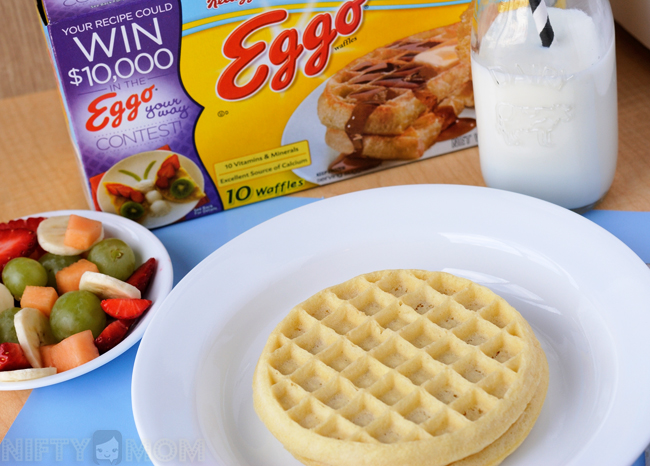 Eggo Waffles for a Snack #FROZENFun #shop