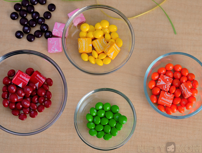 Sorting Skittles & Starburst Candies #VIPFruitFlavors #shop