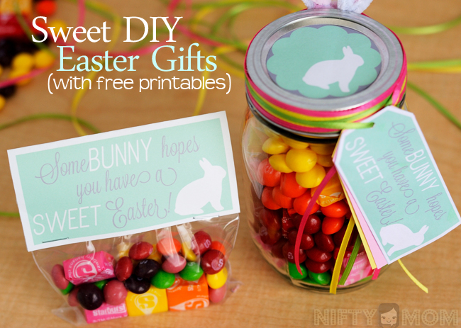 Sweet DIY Easter Gifts with Free Printables #VIPFruitFlavors #shop
