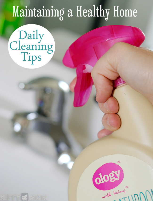Daily Cleaning Tips for Maintaining a Healthy Home #WalgreensOlogy #shop