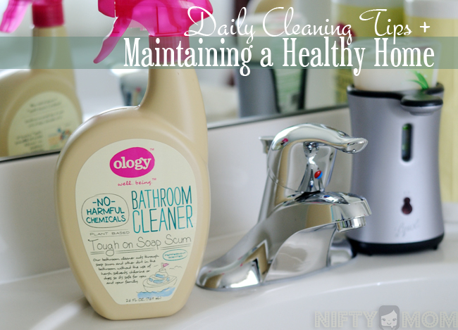 Daily Cleaning Tips to Maintain a Healthy Home #WalgreensOlogy #shop 