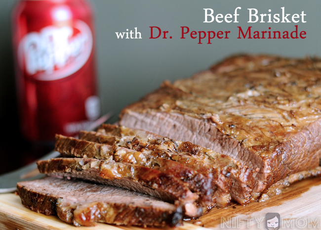 Beef Brisket with Dr Pepper Marinade #BackyardBash #shop