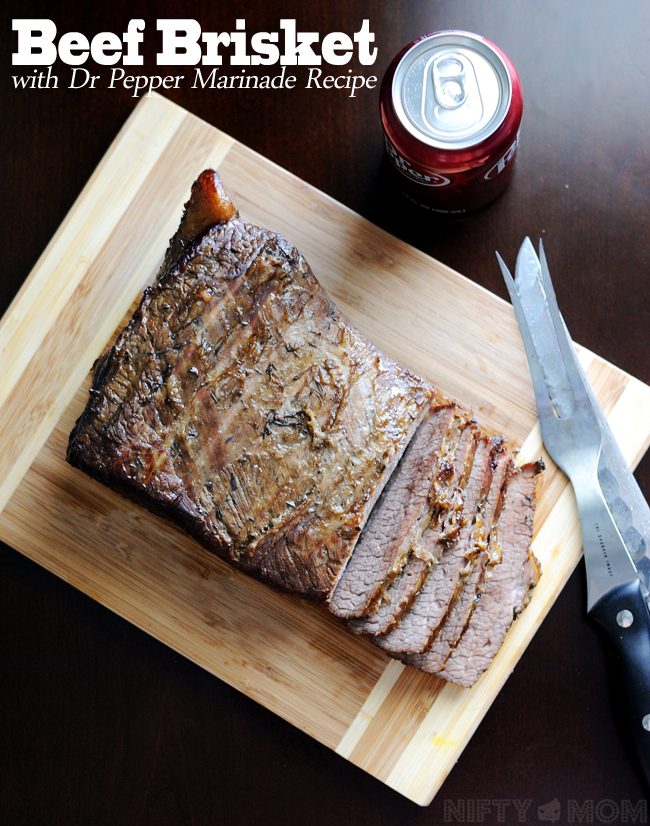 Beef Brisket with Dr Pepper Marinade Recipe #BackyardBash #shop