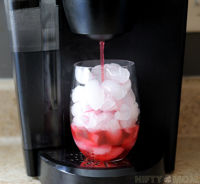 Refreshing Low Calorie Drinks with Keurig Brew Over Ice