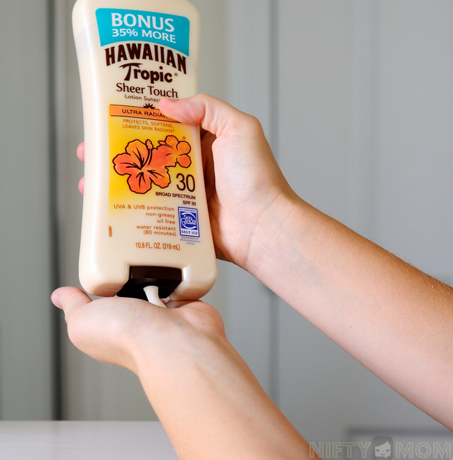 Hawaiian Tropic Sheer Touch Sunscreen #summerizeyourlegs #shop