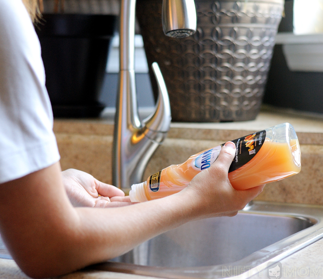 Washing Hands with Dawn Hand Renewal