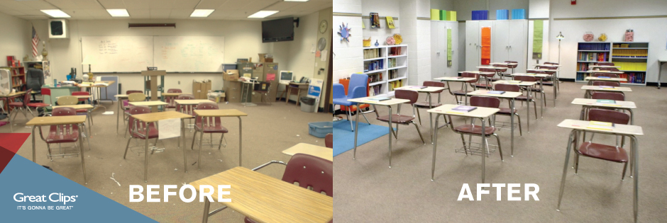 #GreatList Adopt A Classroom Makeover