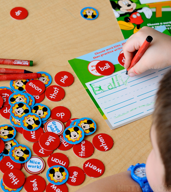 Disney Jr First Words Activity #Ready4Preschool #shop