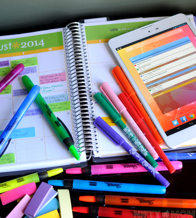 Color-Coding for Organization #TabletTrio #shop