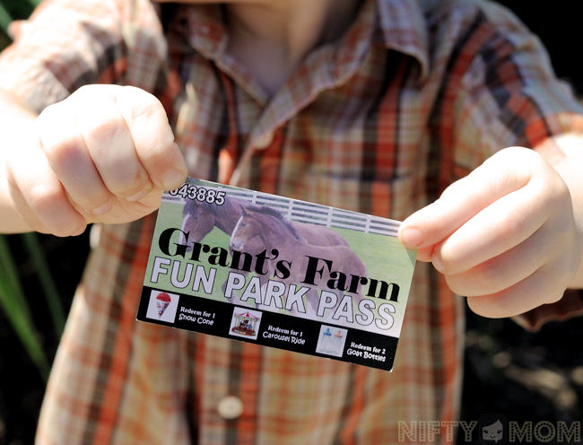 Grant's Farm Fun Park Pass for just $5