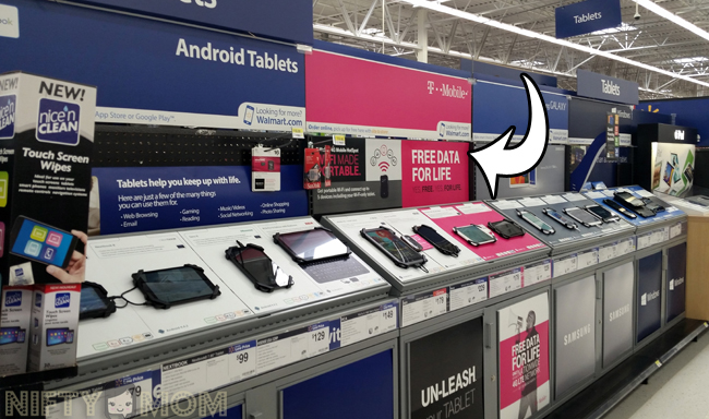 T-Mobile Tablets at Walmart #TabletTrio #shop