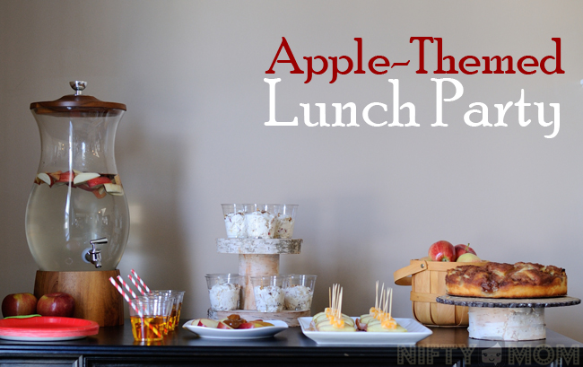 Apple Themed Lunch Party #TrySamsClub #shop