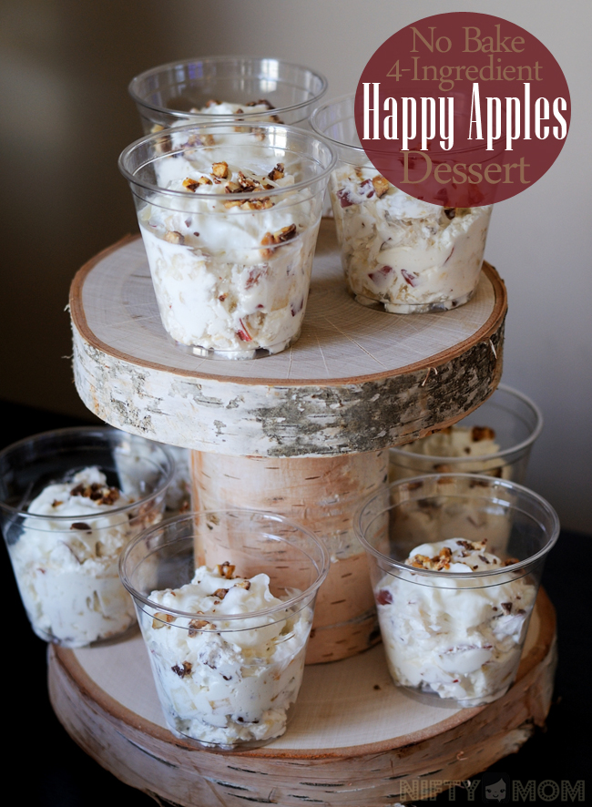 No-Bake 4-Ingredient Happy Apples Dessert great for a fall party!! #TrySamsClub #shop