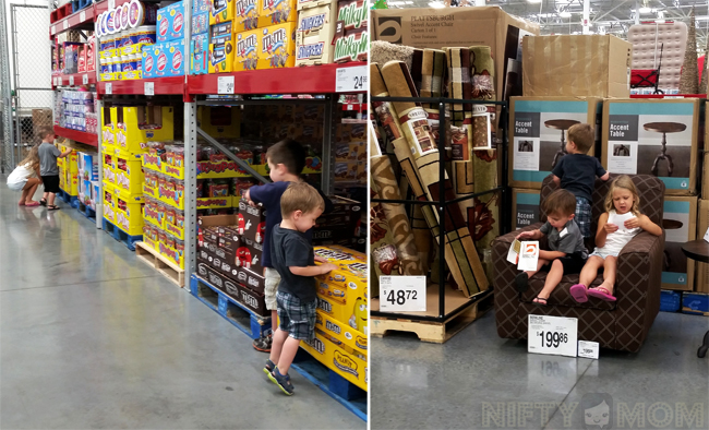 Shopping at Sam's Club with Kids #TrySamsClub #shop