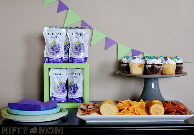 Food Table for Potty-Training Party