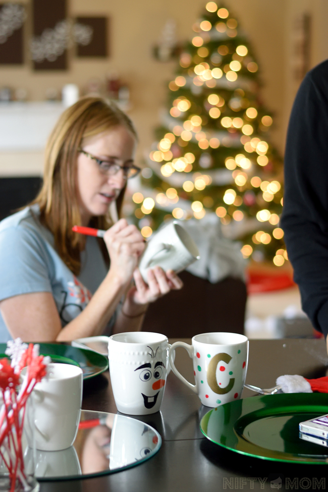 Decorating DIY Mugs