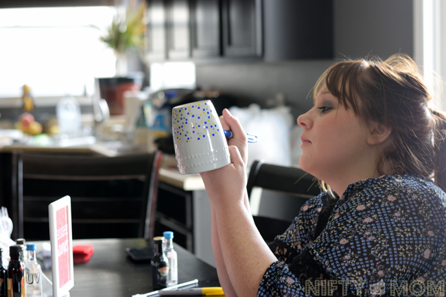 Decorating Coffee Mugs