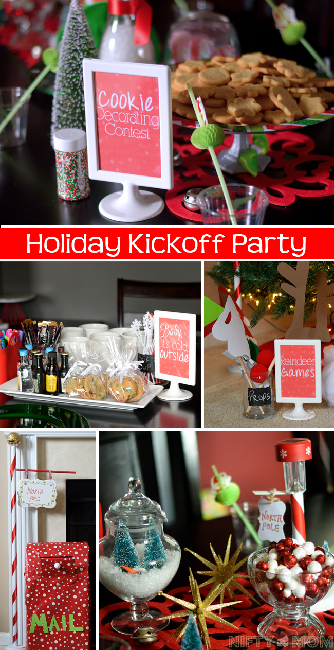 Holiday Kickoff Party Full of Fun Ideas for Kids and Adults