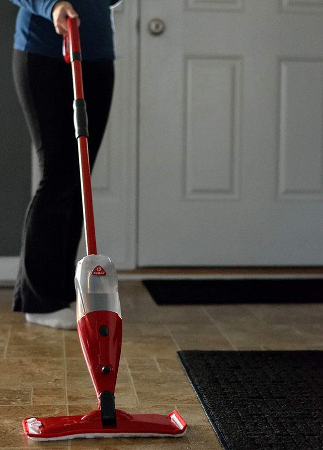 Keep Floors Clean with O-Cedar ProMist Spray Mop 