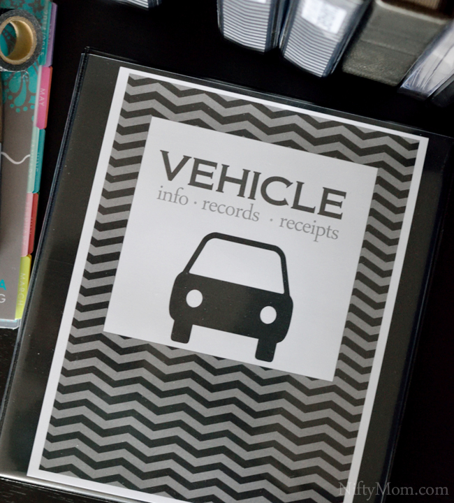 Vehicle Binder Cover