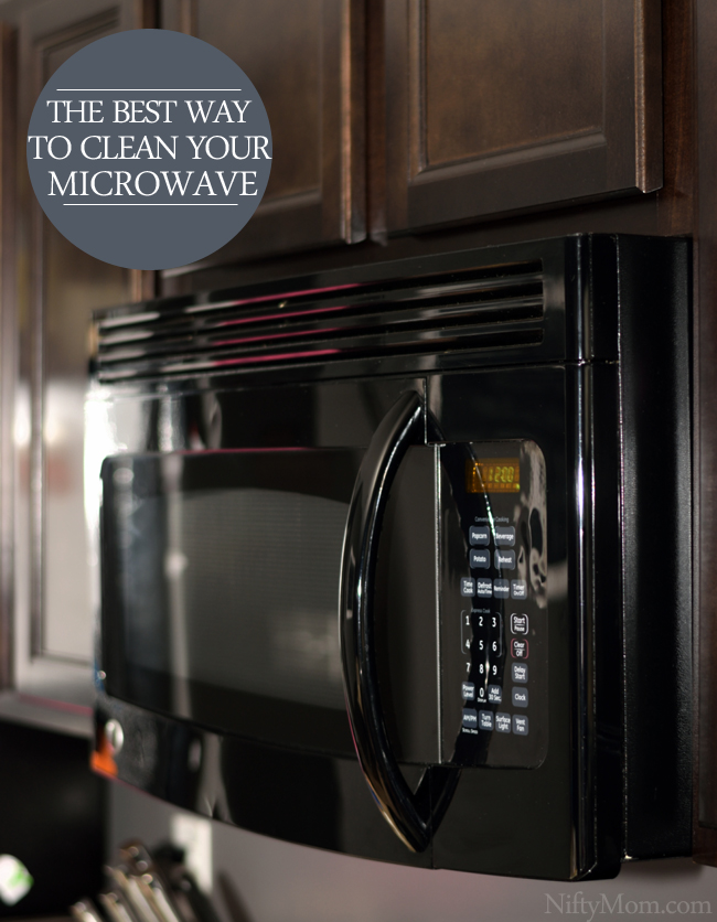 The Best Way to Clean Your Microwave #ZepSocialstars