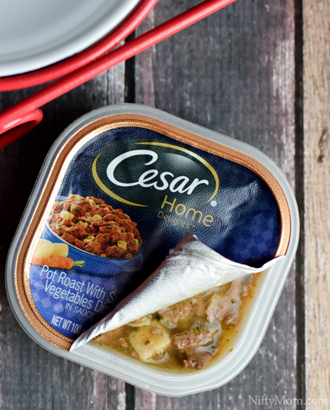 Cesar Home Delights Pot Roast with Spring Vegetables Dinner #CesarHomeDelights
