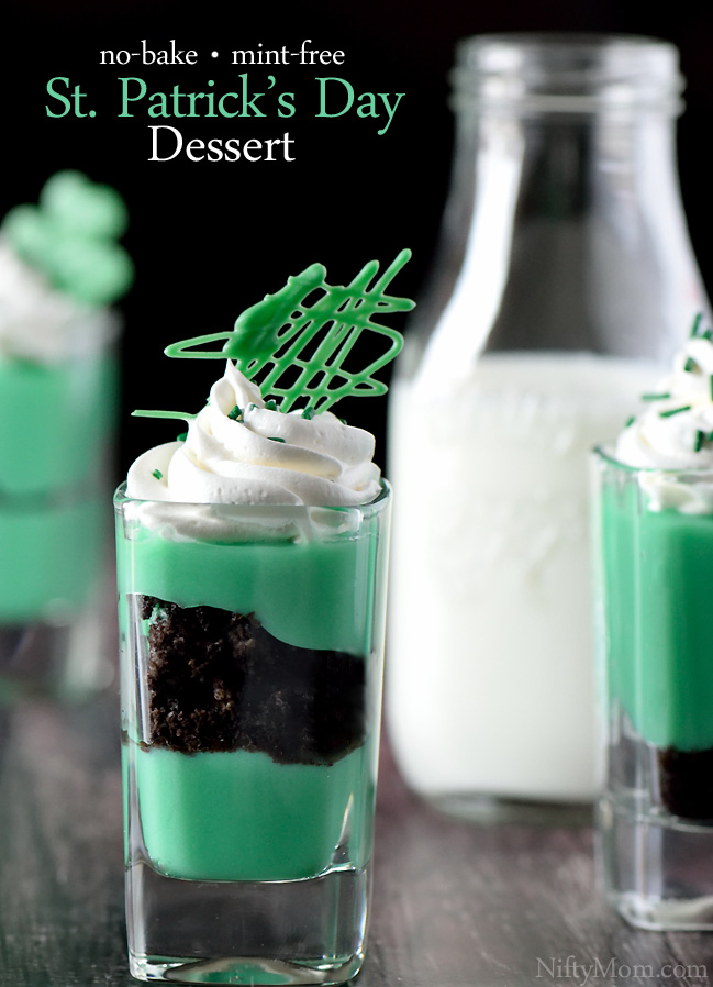 No-Bake Mint-Free St. Patrick's Day Dessert