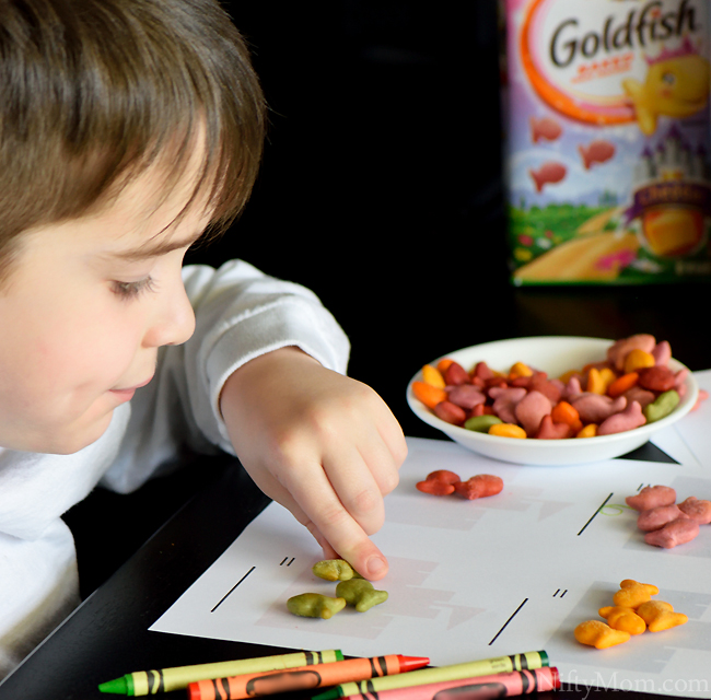 Snack Time Activities with Goldfish Crackers #GoldfishTales