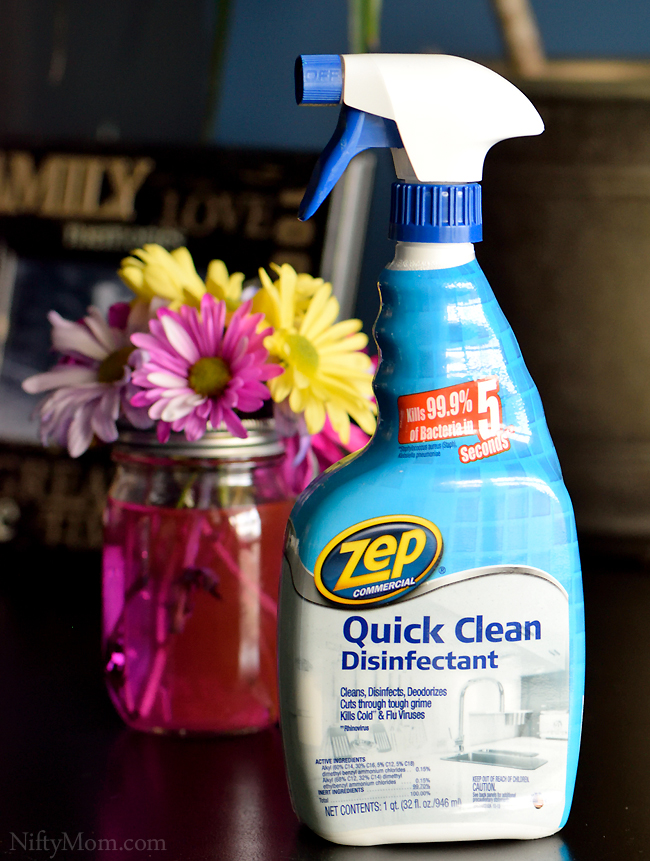 Zep Quick Clean Disinfectant #ZepSocialstars