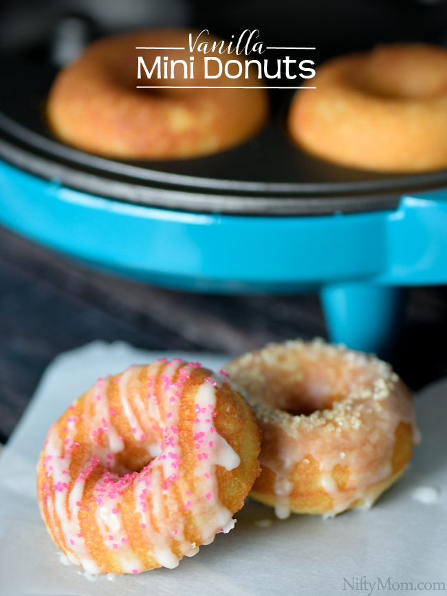 Vanilla Mini Donuts Recipe