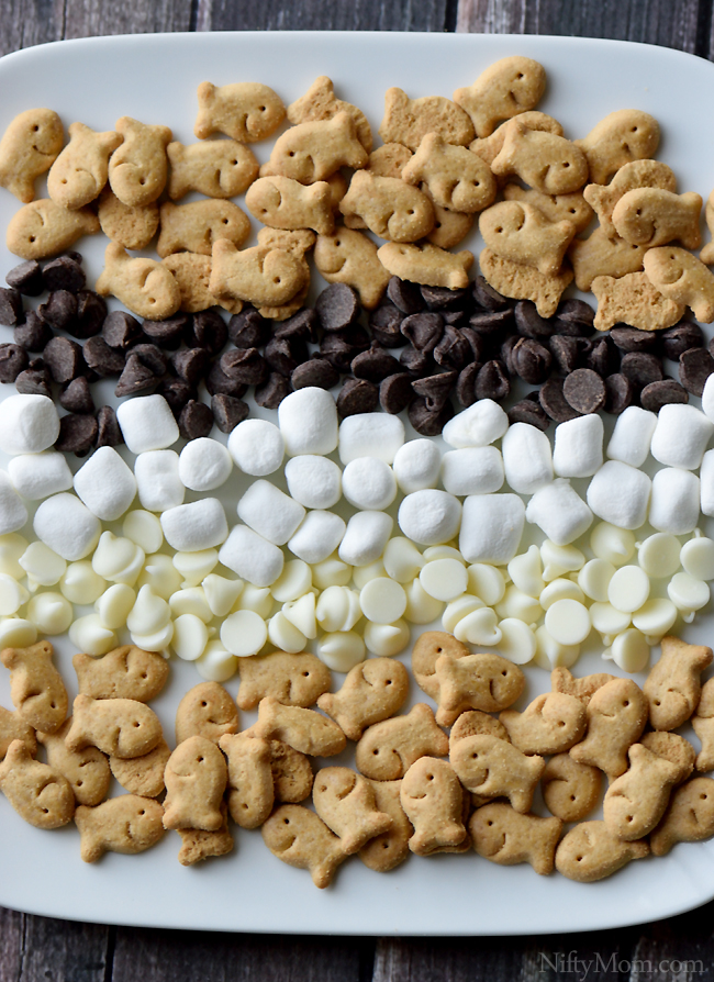 S'mores Snack Mix Ingredients #GoldfishTales
