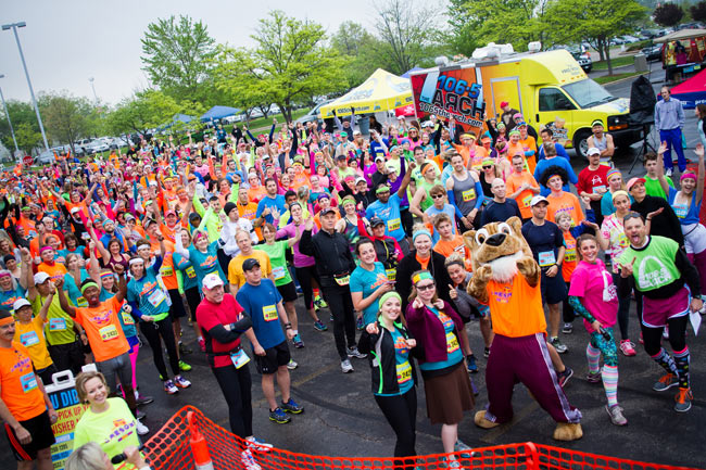 Start Line at 2015 That 80's Run