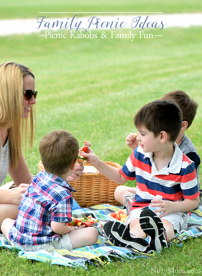Family Fun Picnic Ideas with 3 Different Kabob Ideas & Picnic Necessities #BestSummerEver 