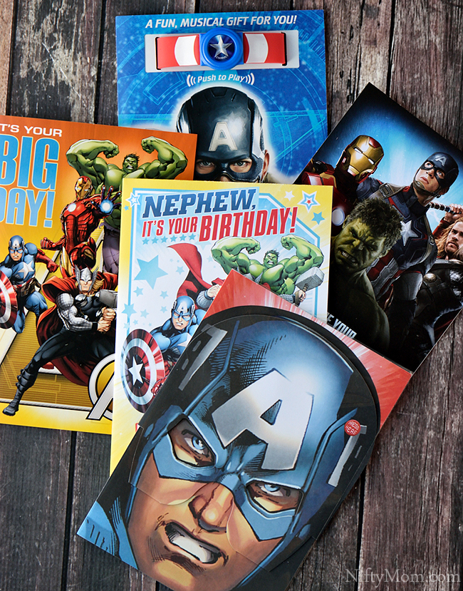 Hallmark MARVEL Avengers Birthday Cards #SendSmiles