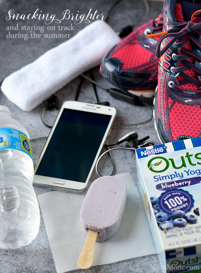 Snacking Brighter & Staying on Track During the Summer #OutshineSnacks