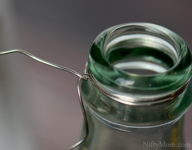 How to Hang a Coke Bottle on a Picture Frame with Wire