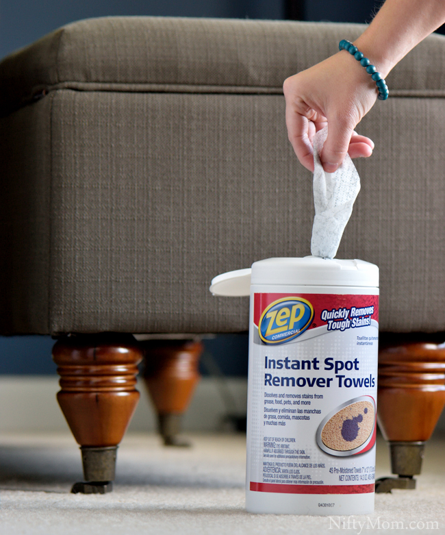 Zep Commercial Instant Spot Remover Towels #ZepSocialstars