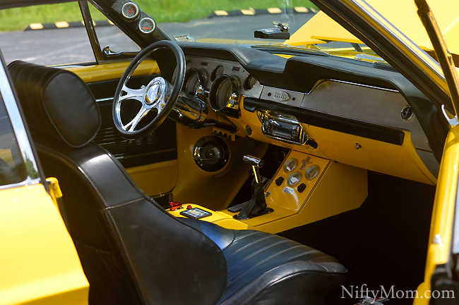 67 Ford Mustang Customized Interior