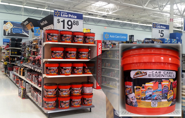 Armor All Car Care Essentials Gift Bucket at Walmart