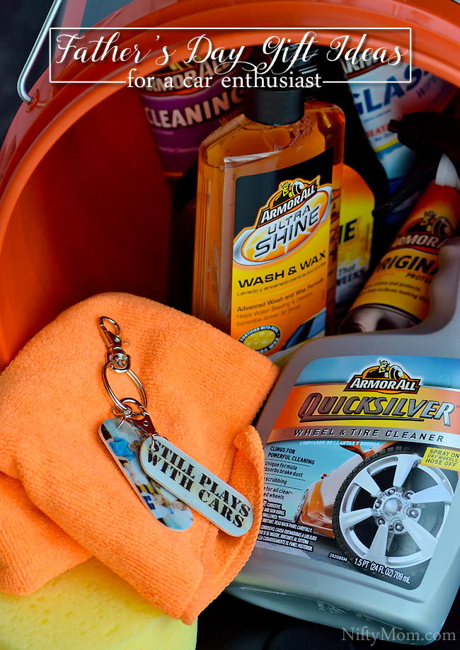 Father's Day Gift Ideas for Car Lovers + a DIY Photo Keychain