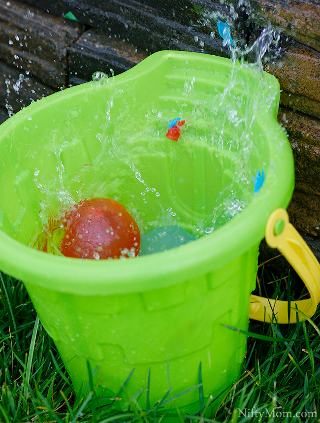 Fun Water Balloon Bucket Games #BestSummerEver