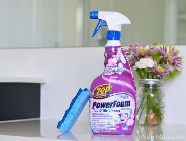 Zep Commercial PowerFoam Tub, and Tile Cleaner #ZepSocialstars