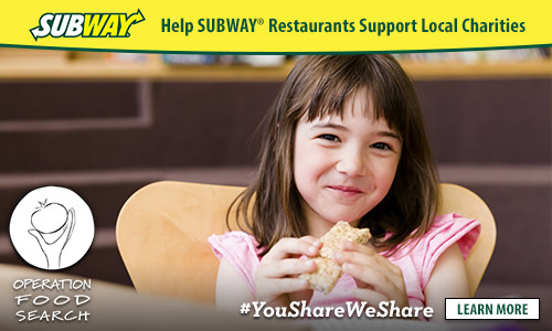 Subway "You Share. We Share." Campaign 
